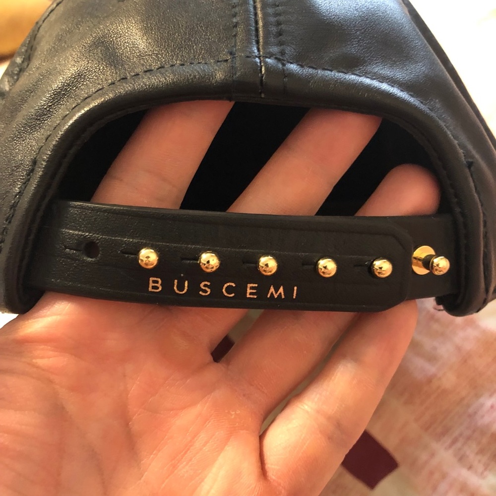 Buscemi leather cap - Picture 2 of 3